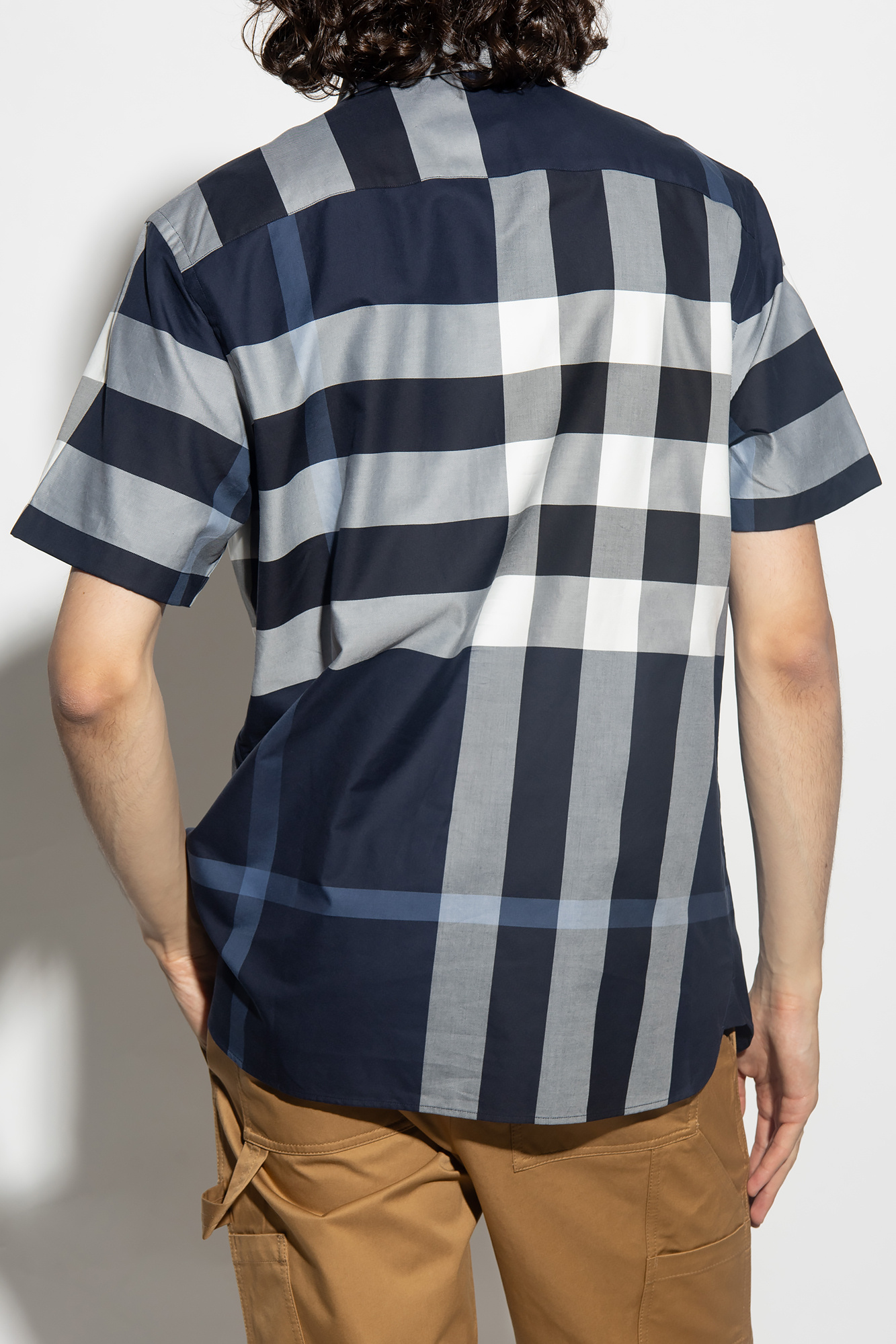 dress with logo burberry bear dress light porcelain blue